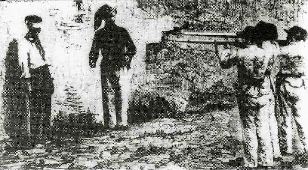 Unità d'Italia: Fucilazione di Vincenzo Petruzziello. Montefalcione, 1861.