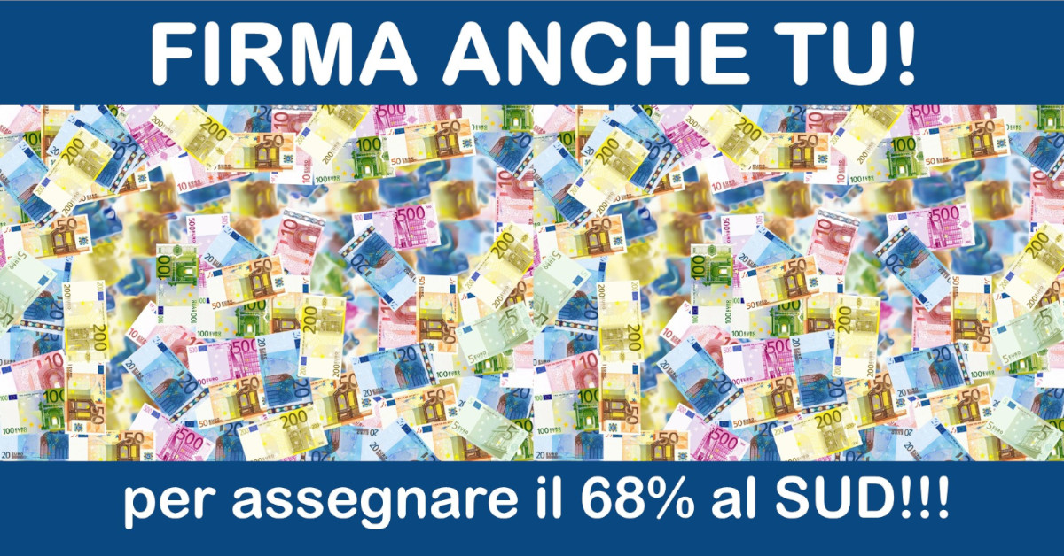 68% al Sud