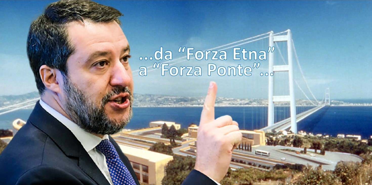 Ponte sullo Stretto di Messina - Salvini