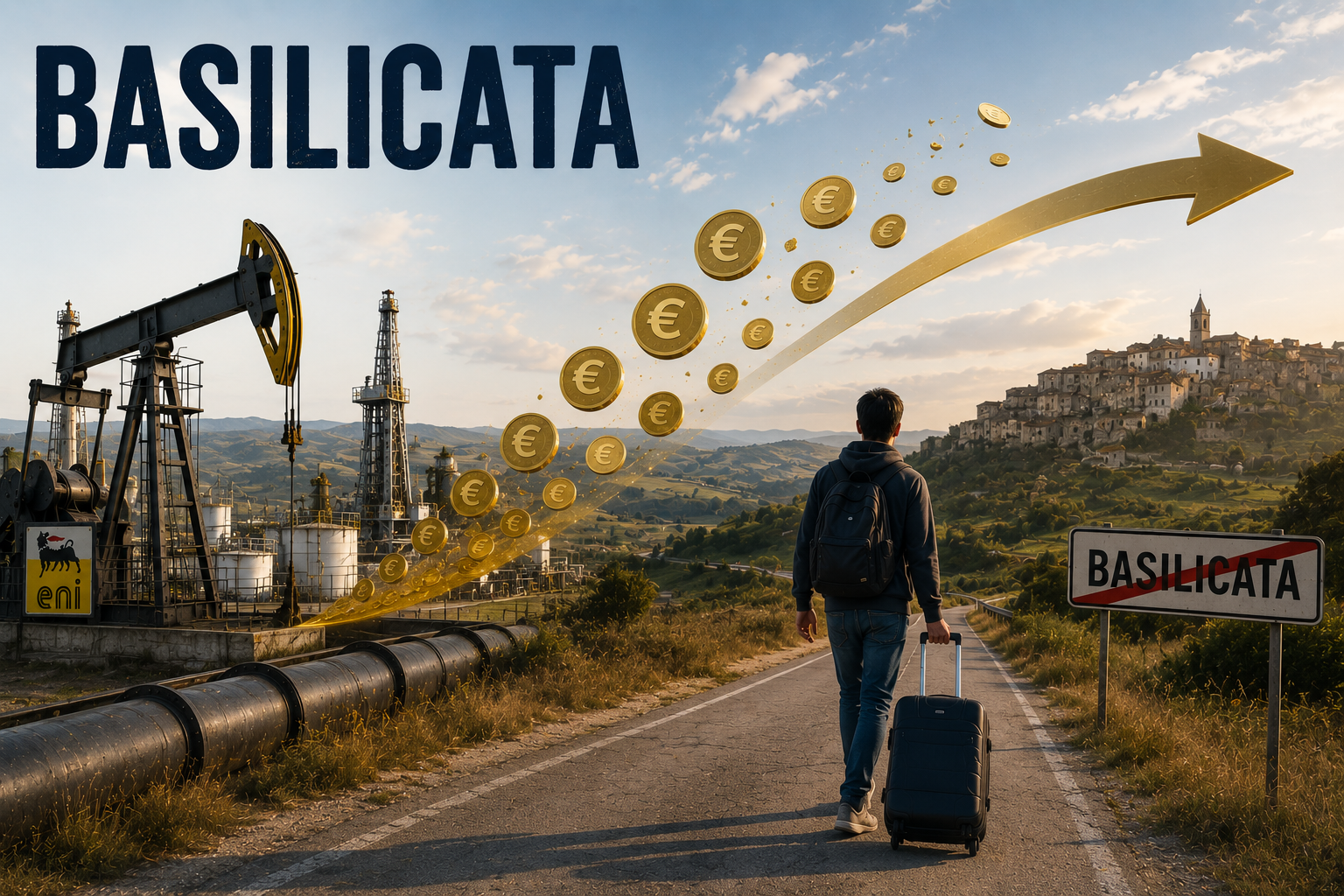 Petrolio in Basilicata: soldi che fuggono e giovani che emigrano